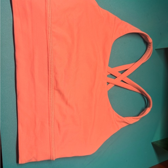 Lululemon coral pink sports bra - Picture 3 of 6